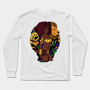 Leo Beauty - Nubian Edition Long Sleeve T-Shirt